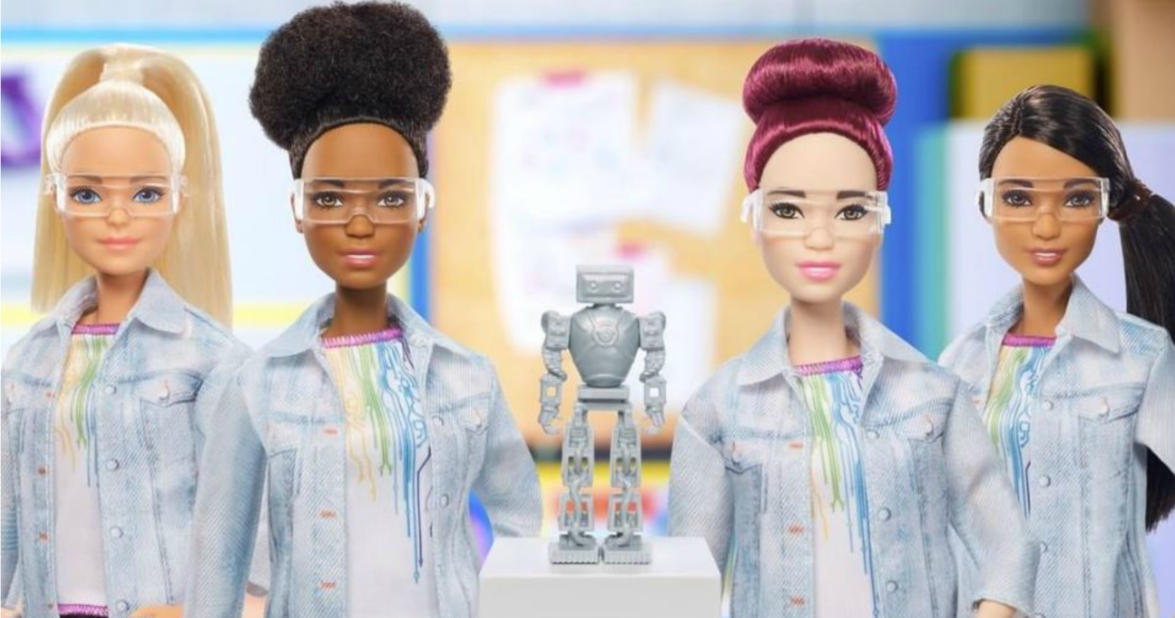 barbie robot cartoon