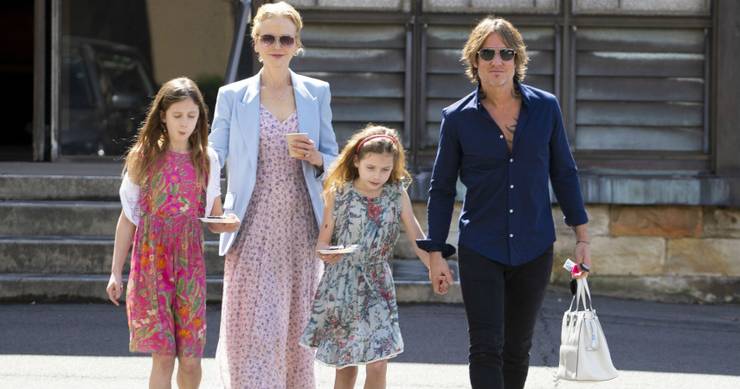 Nicole Kidman, Keith Urban i ich 2 córki
